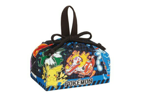 【全品　送料無料！】　日本製　ポケットモンスター　ランチ巾着25　ピカチュウ　ポケモン　ゲーム　ア..