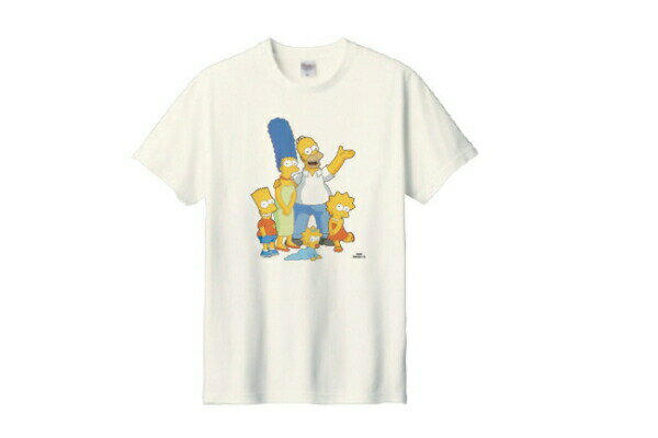 樂天商城 - 【全品　送料無料！】　ザ・シンプソンズ　The Simpsons　TシャツL　ファミリー　シンプソンズ　アメリカ　キャラクター　アニメ　トップス　服　半袖　ファッション　レディース　女性　雑貨　グッズ　かわいい