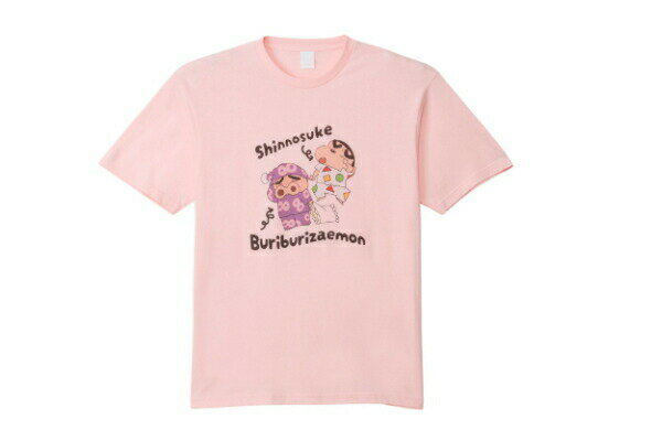 樂天商城 - 【全品　送料無料！】　クレヨンしんちゃん　TシャツL　ピンク　パジャマ　ぶりぶりざえもん　アニメ　漫画　映画　トップス　服　半袖　ファッション　レディース　女性　雑貨　グッズ　かわいい