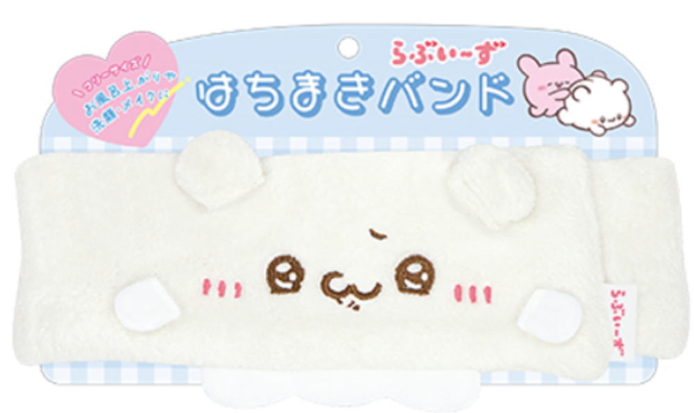 樂天商城 - 【全品　送料無料！】　オリジナル　らぶい〜ず　はちまきバンドすもっぴ　動物　アニマル　ヘアバンド　髪留め　お風呂　洗顔　メイク　コスメ　雑貨　グッズ　かわいい