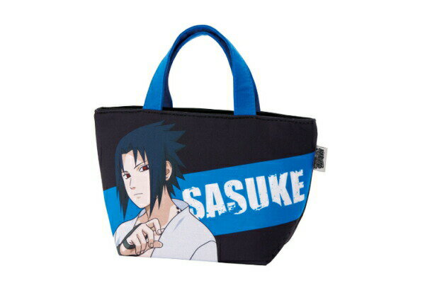 【全品 送料無料！】 NARUTO ナルト スエット生地ランチバッグサスケ アニメ 漫画 かばん カバン 鞄 トート 弁当入れ 収納 遠足 お出かけ アウトドア 雑貨 グッズ かわいい