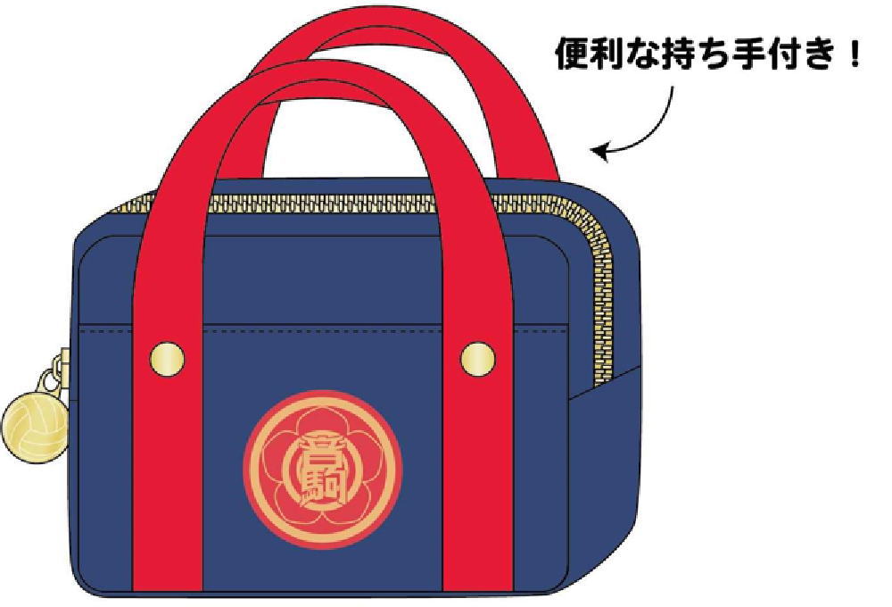 樂天商城 - 【全品　送料無料！】　ハイキュー！！　マルチポーチ音駒高校　バレーボール　アニメ　漫画　推し　推し活　ケース　小物入れ　収納　メイク　化粧　コスメ　雑貨　グッズ　かわいい