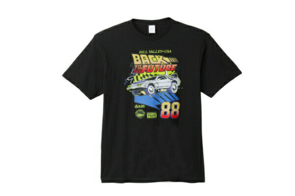 樂天商城 - 【全品　送料無料！】　バック・トゥ・ザ・フューチャー　TシャツL　88　映画　トップス　服　半袖　ファッション　レディース　女性　雑貨　グッズ　かわいい