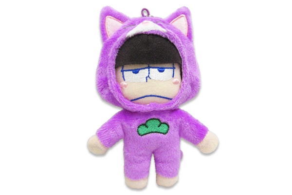 楽天市場】おそ松さん ぬいぐるみマスコット 一松の通販