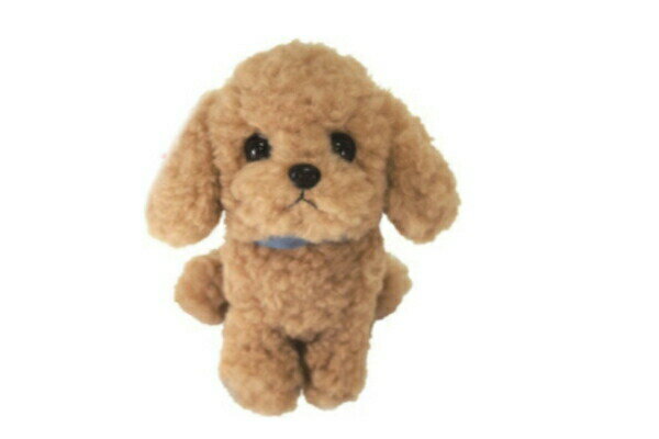 Dog - 【全品　送料無料！】　オリジナル　パプス！　ぬいぐるみS　ベージュ　茶　トイプードル　犬　動物　アニマル　マスコット　人形　ドール　おもちゃ　インテリア　子供　キッズ　雑貨　グッズ　かわいい