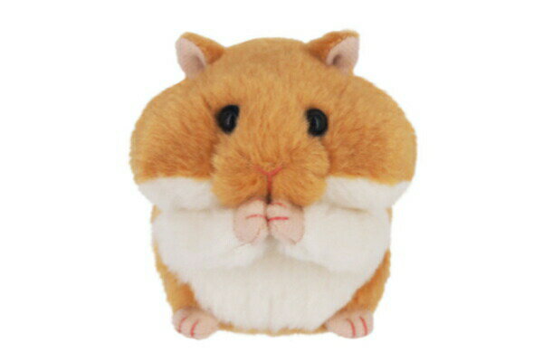 【全品　送料無料！】　オリジナル　もごもごはむすた〜ぬいぐるみごーるでんさん　ハムスター　動物　アニマル　マスコット　人形　ドール　おもちゃ　インテリア　子供　キッズ　雑貨　グッズ　かわいい