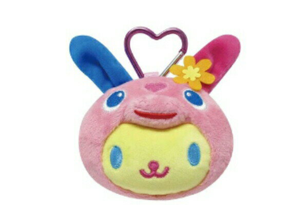 【全品　送料無料！】　ロディ×サンリオキャラクターズ　小銭入れウサハナ　コラボ　ポーチ　コインケース　小物入れ　収納　マスコット　カラビナ付き　雑貨　グッズ　かわいい