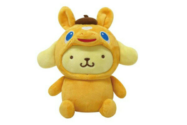 【全品　送料無料！】　ロディ×サンリオキャラクターズ　ぬいぐるみポムポムプリン　コラボ　マスコット　人形　ドール　おもちゃ　インテリア　子供　キッズ　雑貨　グッズ　かわいい