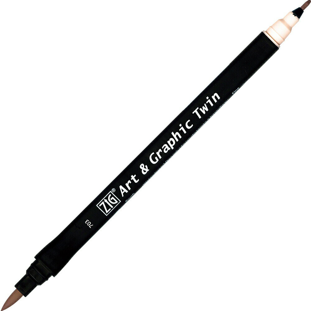 樂天商城 - 【全品　送料無料！】　セット商品　3個入り　 呉竹 ZIG Art & Graphic Twin BLUSH　水性カラー筆ペンマーカー　サインペン　筆記用具　筆記具　文房具　学校　勉強　雑貨　グッズ
