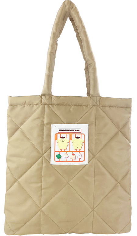 【全品　送料無料！】　サンリオキャラクターズ　キルティングトートバッグポムポムプリン　ぽむぽむぷりん ...