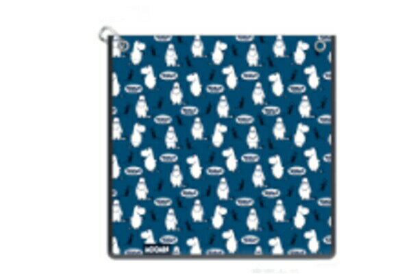 樂天商城 - 【全品　送料無料！】　ムーミン　Moomin　レインタオルS　ブルーレイン　ミイ　リトルミイ　アニメ　タオル　たおる　ゴルフ用品　雑貨　グッズ　かわいい