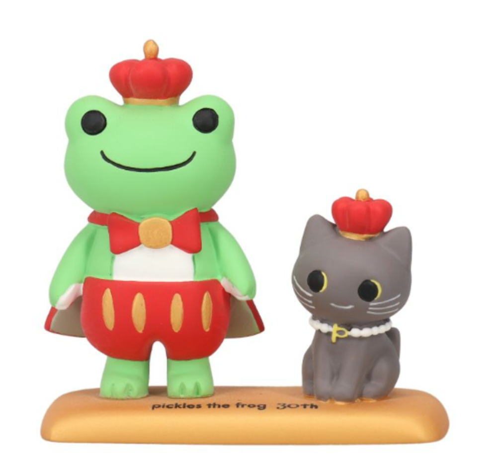 Frog - 【全品　送料無料！】　かえるのピクルス　pickles the frog　フィギュアキングとピエール　30th　30周年　ぴくるす　カエルのピクルス　マスコット　人形　おもちゃ　置き物　インテリア　子供　キッズ　雑貨　グッズ