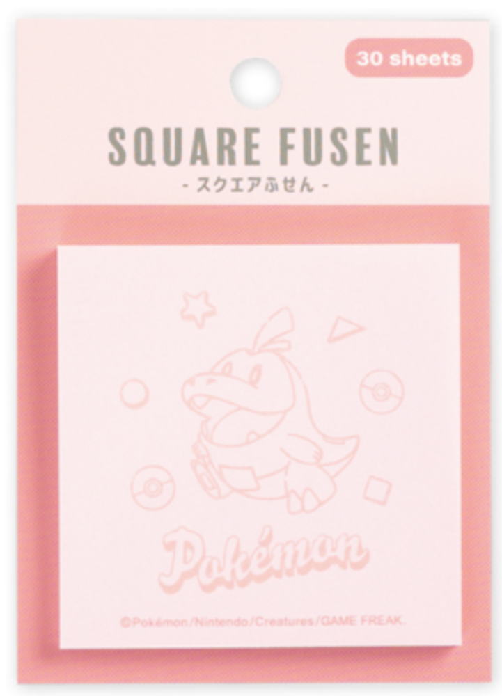 【全品 送料無料！】 10個入り セット セット商品 日本製 ポケットモンスター スクエア付箋ホゲータ ポケモン ゲーム アニメ 映画 ふせん メモ帳 文房具 学校 勉強 雑貨 グッズ かわいい