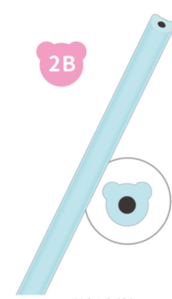 【全品 送料無料！】 20本セット セット セット商品 オリジナル くまちゃんえんぴつ2B みずいろくま 動物 アニマル 鉛筆 ペンシル 筆記用具 文房具 学校 勉強 雑貨 グッズ かわいい