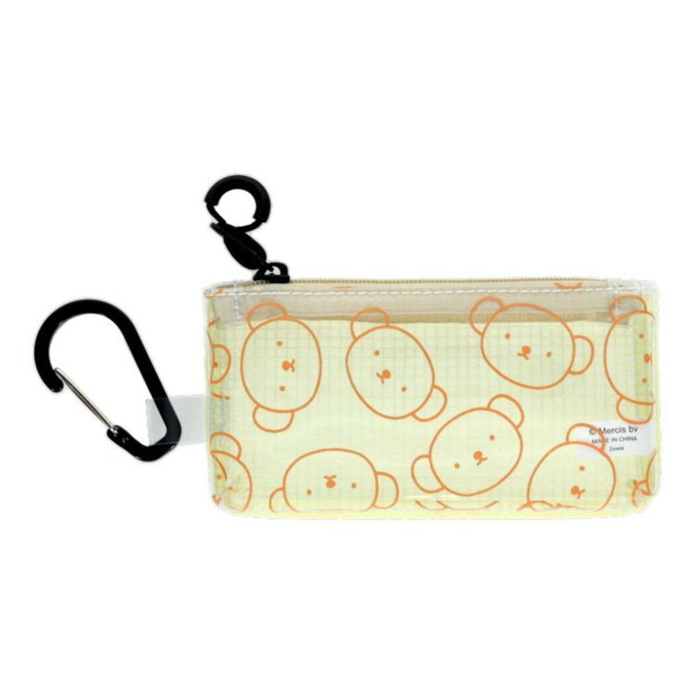 樂天商城 - 【全品　送料無料！】　miffy　ミッフィー　ターポリンタイニーポーチイエロー　黄色　ボリス　ディック・ブルーナ　ケース　小物入れ　小銭入れ　コインケース　カラビナ付き　収納　お出かけ　アウトドア　雑貨　グッズ　かわいい