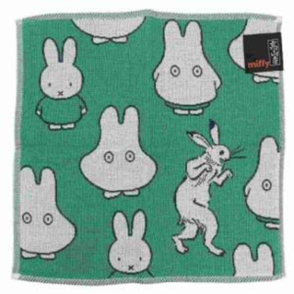 【全品　送料無料！】　miffy×鳥獣戯画　ガーゼミニタオルひゅ?ドロドロ　ミッフィー　コラボ　タオル　たおる　ハンカチ　ハンドタオル　ミニタオル　子供　キッズ　レディース　女性　雑貨　グッズ　かわいい
