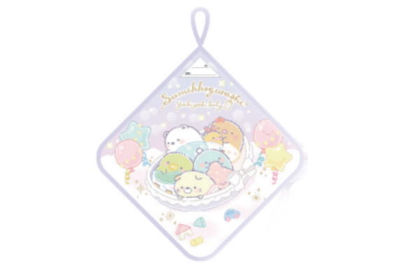 【全品 送料無料！】 すみっコぐらし ループ付きハンドタオルA みんなあつまるんです すみっこぐらし サンエックス ゆるキャラ たおる ハンカチ ミニタオル 子供 キッズ 紐付き 保育園 幼稚園 雑貨 グッズ かわいい