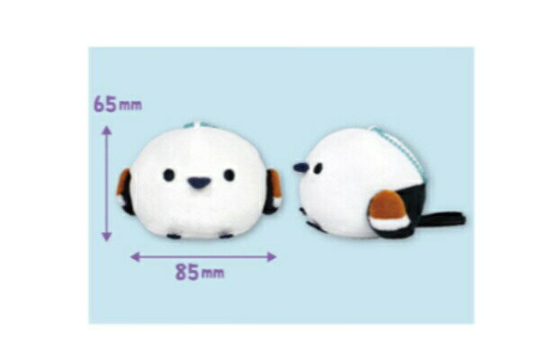 Rakuten - 【全品　送料無料！】　オリジナル　ふくふくシマエナガもちっこふわまるマスコットシマちゃん　シマエナガ　キーホルダー　キーリング　チャーム　鍵　ぬいぐるみ　人形　ドール　雑貨　グッズ　かわいい