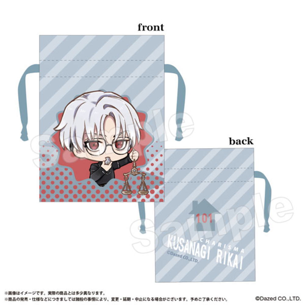 樂天商城 - 【全品　送料無料！】　日本製　カリスマ　まめ巾着草薙理解　くさなぎりかい　Have fun！　アニメ　漫画　推し　推し活　ポーチ　ケース　小物入れ　袋　収納　子供　キッズ　お出かけ　アウトドア　雑貨　グッズ　かわい