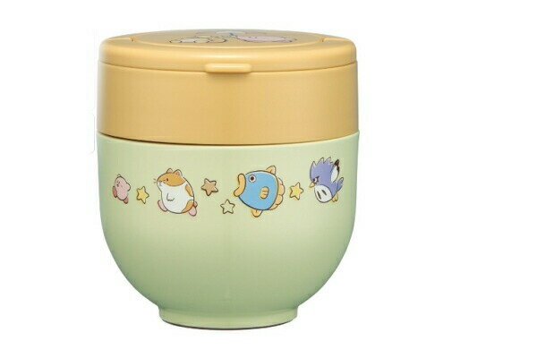 【全品　送料無料！】　星のカービィ 　抗菌折りたたみハンドル付保温保冷丼ランチジャー540ml　プププ..