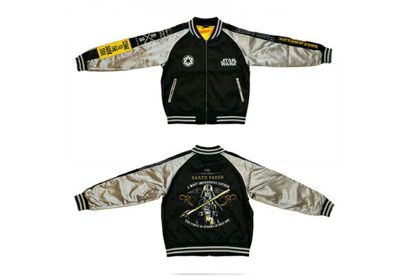【全品　送料無料！】　STAR WARS　スター・ウォーズ　スカジャン3L　ゴールド　ストロング　映画　アウター　ジャンパー　服　メンズ　男性　ファッション　雑貨　グッズ　かわいい　TE