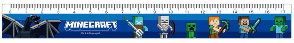 樂天商城 - 【全品　送料無料！】【10個セット】【セット】【セット商品】【日本製】【Minecraft】【マインクラフト】17cm定規【ブルー】【青】【クリーパー】【マイクラ】【ゲーム】【定規】【ものさし】【文房具】【学校】【勉強】【雑貨】【グッズ】【かわいい】