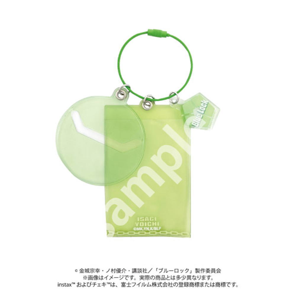 樂天商城 - 【全品　送料無料！】【ブルーロック】チェキ収納バッジホルダー【潔世一】【いさぎよいち】【サッカー】【漫画】【アニメ】【推し】【推し活】【ポーチ】【ケース】【写真入れ】【缶バッジ】【収納】【コレクション】【雑貨】【グッズ】【かわいい】