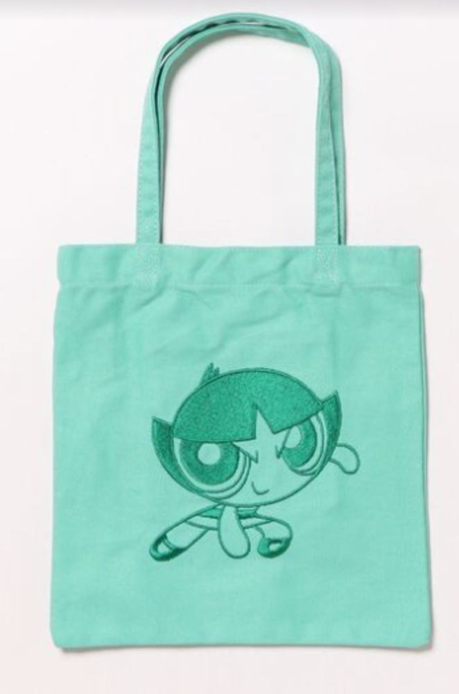 樂天商城 - 【全品　送料無料！】　パワーパフガールズ 　刺繍ミニトートバッグバターカップ　パワパフ　アニメ　アメキャラ　かばん　カバン　鞄　収納　お出かけ　アウトドア　雑貨　グッズ　かわいい