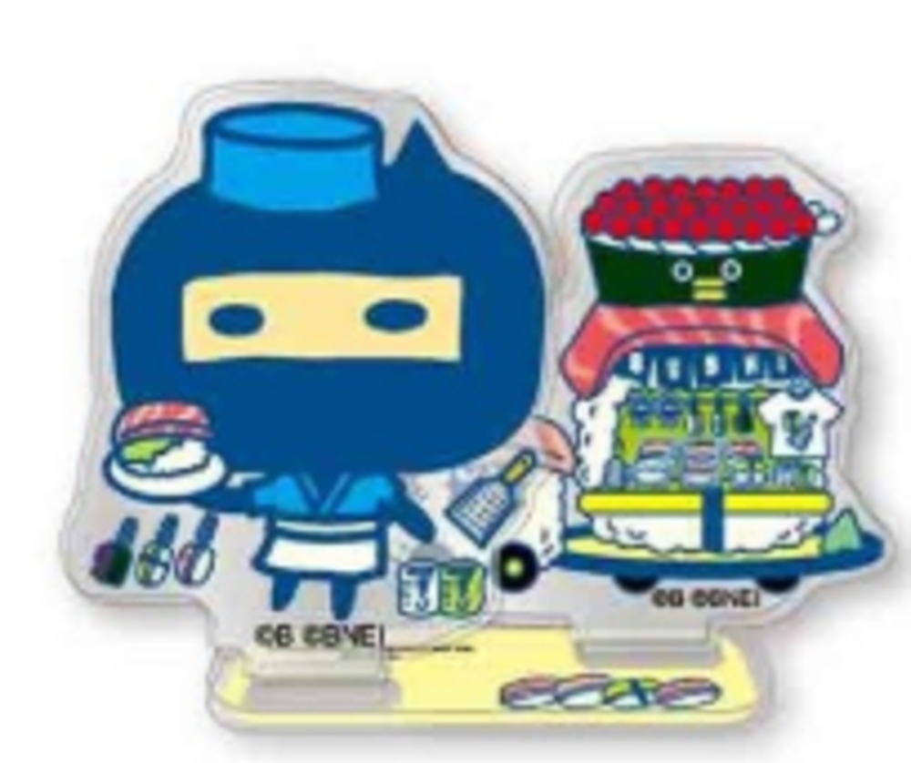 【全品　送料無料！】　【日本製】　たまごっち　レイヤーアクリルスタンドござるっち　たまごっちのプチプチお店っち　ゲーム　アクスタ　置き物　おもちゃ　コレクション　インテリア　雑貨　グッズ　かわいい