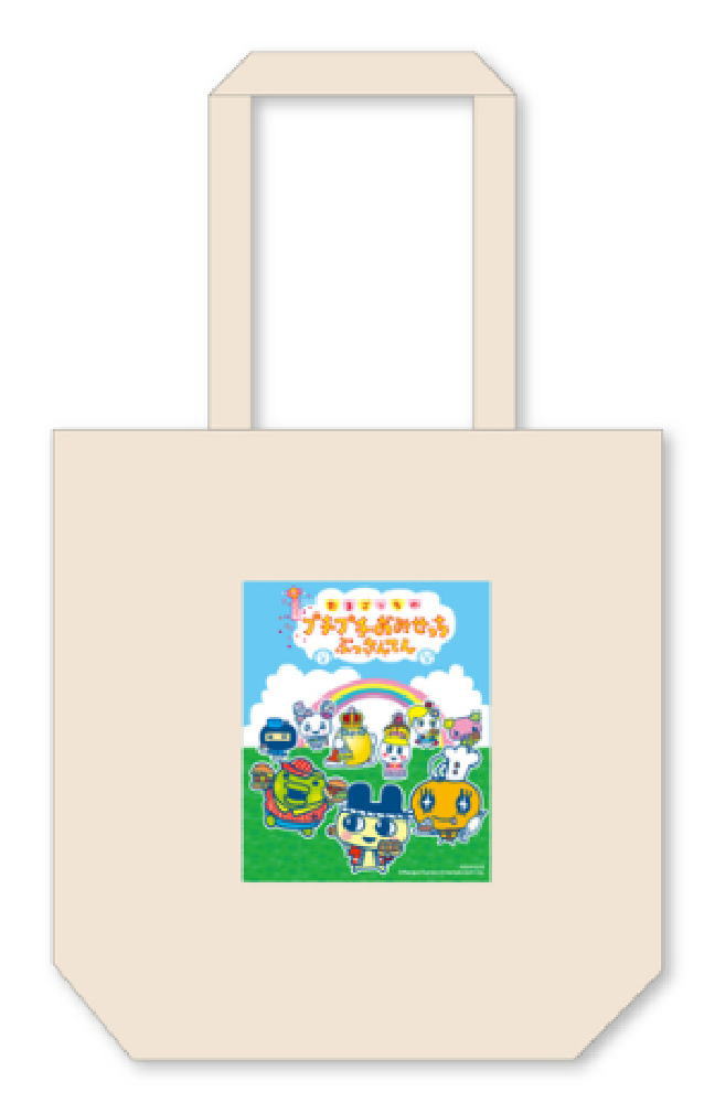 【全品　送料無料！】　　【日本製】　たまごっち　トートバッグたまごっちのプチプチお店っち　ゲーム　かばん　カバン　鞄　収納　お出かけ　アウトドア　雑貨　グッズ　かわいい