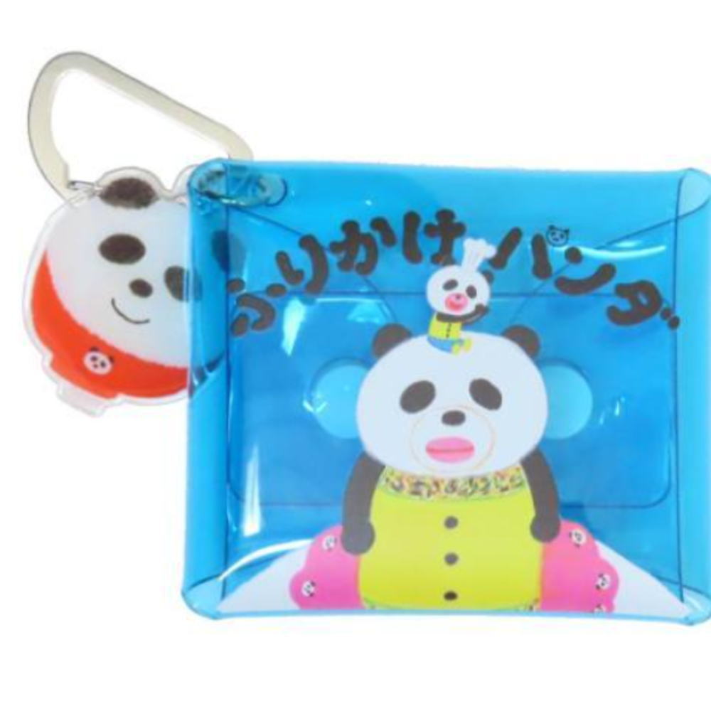 【全品　送料無料！】【パンダのおさじとフライパンダ】チャーム付クリアマルチケース【SS】【パンダの..