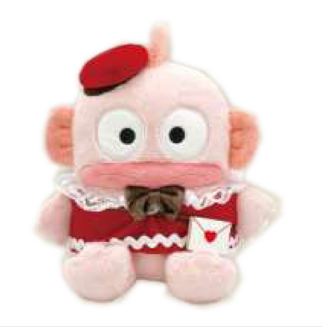 【全品　送料無料！】　サンリオキャラクターズ　ぬいぐるみS　ハンギョドン　ラブリーラブレター　マスコット　人形　ドール　おもちゃ　インテリア　子供　キッズ　お出かけ　アウトドア　雑貨　グッズ　かわいい(3.0)