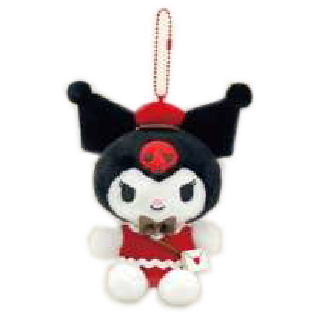 【全品 送料無料！】 サンリオキャラクターズ マスコットキーホルダー クロミ ラブリーラブレター キーホルダー キーリング チャーム 鍵 ぬいぐるみ 人形 ドール 雑貨 グッズ かわいい