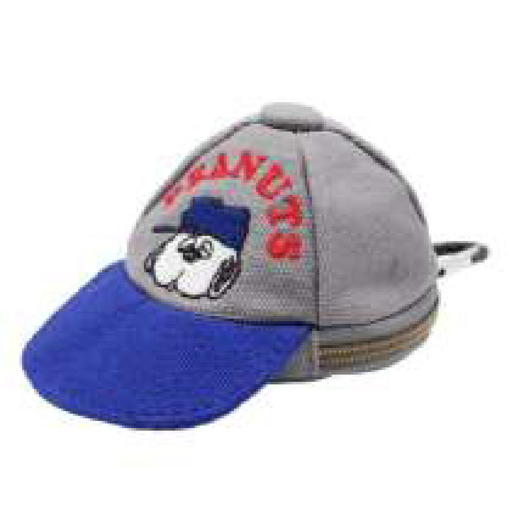 【全品　送料無料！】　スヌーピー　SNOOPY　キャップポーチツートーン　ヒッコリー　ピーナッツ　ウッドストック　すぬーぴー　アニメ　キャラクター　ケース　小物入れ　収納　メイク　化粧　コスメ　雑貨　グッズ　かわいい