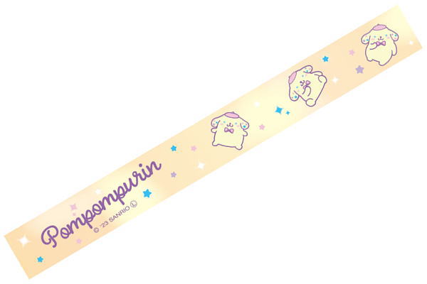 【全品　送料無料！】　サンリオキャラクターズ　ワイドネックストラップゆめふわ　ポムポムプリン　ぽむぽむぷりん　ポムポム　カードホルダー　カードケース　パスケース　定期入れ　紐　子供　キッズ　雑貨　グッズ　かわいい