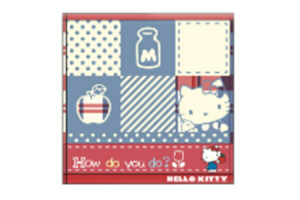 【全品 送料無料！】 サンリオキャラクターズ ミニタオルレトロブロック ハローキティ タオル たおる ハンカチ ハンドタオル 雑貨 グッズ かわいい