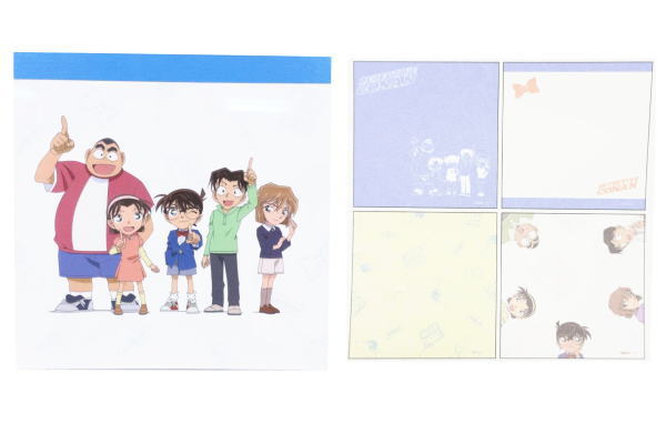 【送料無料】 【日本製】【名探偵コナン】スクエアメモ【少年探偵団】【コナン】【探偵】【名探偵】【漫画】【アニメ】【映画】【メモ】【メモ帳】【ノート】【文房具】【学校】【塾】【勉強】【雑貨】【グッズ】
