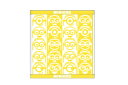 【全品 送料無料!】【MINION】【ミニオンズ】ウォッシュタオル【ラインフェイス】【イエロー】【黄色】【ミニオン】【ユニバ】【映画】【アニメ】【たおる】【ハンドタオル】【ハンカチ】【ミニタオル】【子供】【キッズ】【雑貨】【グッズ】【かわいい】