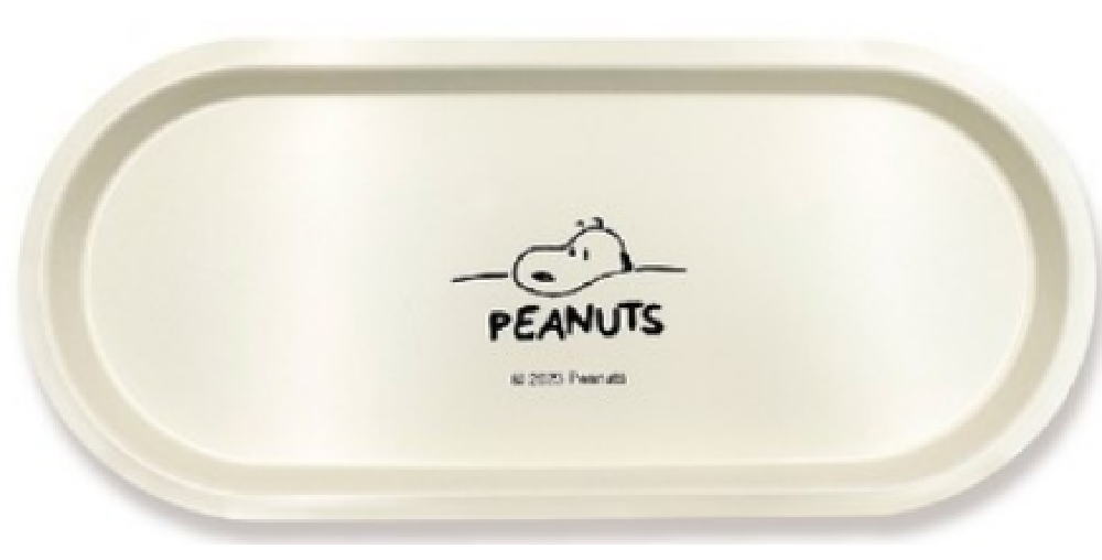 樂天商城 - 【全品　送料無料！】　スヌーピー　SNOOPY　トレー小判デスク　ピーナッツ　ウッドストック　すぬーぴー　トレイ　お盆　食事　食器　キッチン　雑貨　グッズ　かわいい