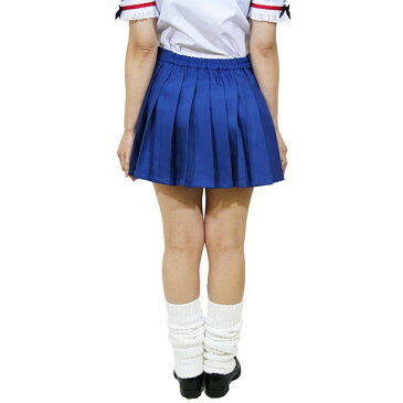 コスプレ衣装　コスチューム プリーツスカート 32cm丈（Lサイズ）プリーツスカート マイクロミニ セクシー 制服 学生服 エロカワ 女子高生 セーラー服 学園祭 入学式 卒業式