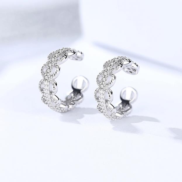 上品 イヤーカフス 簡単挟むだけ イヤリング風 アクセサリー ジュエリー ビジュー ロリータ コスプレ コスチューム 贈り物 プレゼント 衣装 記念日 誕生日 ...