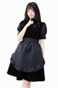 当日発送 本日発送 翌日配達 メイド アイドル コスプレ メイドカフェ アキバ 萌え アイドルメイド ステージ 制服 衣装 地下アイドル パーティー コスチューム セクシー ★ 珍しいダークグレー！キュートスタイルアイドル風メイド衣装コスチューム ★ フリーダム セール sale 3