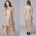 ★L〜6L★ベージュ 大きいサイズ ドレス ワンピース パーティードレス パーティーワンピ パーティー 結婚式 二次会 お呼ばれ イベント クリスマス インスタ...