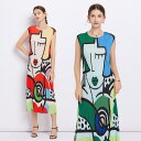 ★F★3色★ブラウン レッド グリーン ドレス ワンピース ワンピ パーティードレス ロングプリーツ パーティーワンピ 結婚式 二次会 カラオケ★クラシカル系 ...