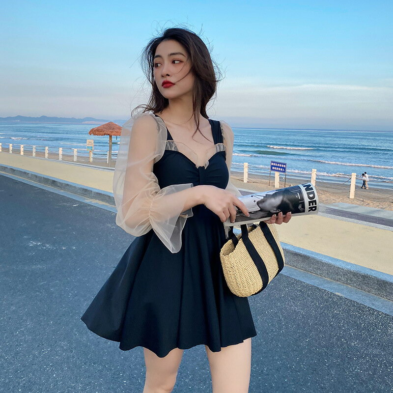 ワンピース 水着 レディース 夏 プール 海水浴 ビーチ レジャー バックレス カジュアル 半袖 スカート シンプル