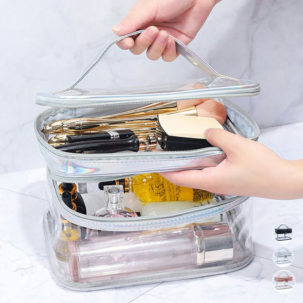 ★3色★ブラック シルバー ピンク ポーチ メイクポーチ 化粧ポーチ 韓国カジュアル鞄 コスメ OL 通勤 通学 お出かけ 旅行 韓国風ファッション インスタ 撮影 アイドル★メイクポーチ バニティポーチ 化粧品収納 韓国 レディース 韓国風 ワンサイズ★フリーダムsale