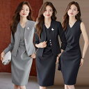 ★S~5XL(6L)★2色★ブラック グレー スーツセット ワンピーススーツ ジャケット ワンピース 結婚式 パーティー OL 卒業式 入学式 インスタ 撮影★ジャケット&ウエストタック入りワンピース2点セット レディーススーツ S M L XL 2XL 3XL 4XL 5XL サイズ★フリーダムsale