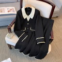 ★2L~8L★大きいサイズ ジャケット スカート 単品可 スーツ トリミング刺繍 スーツ フォーマル OL 卒業式 入学式 シャツ襟付き風 ★可愛いぽっちゃりさ...