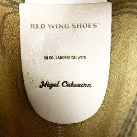 REDWING×NigelCabourn/MUNSONB-5CHUKKAナイジェルケーボンレッドウィング
