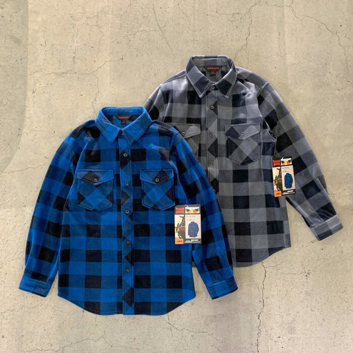 TOUGH DUCK / Buffalo Check Fleece Shirt (^t_bN t[X Vcj